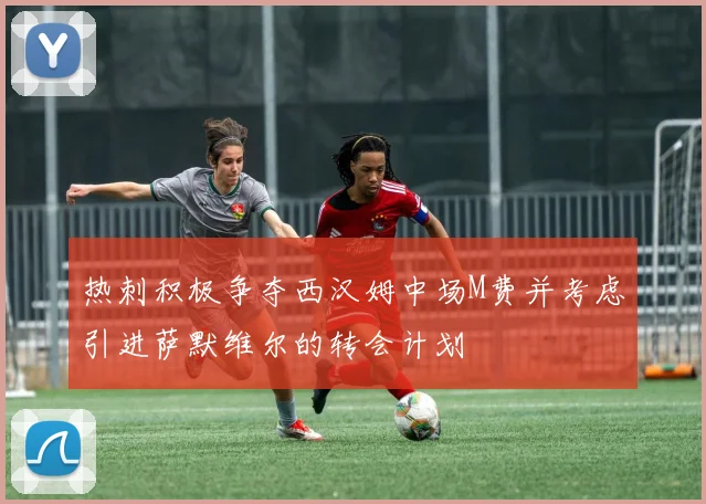 热刺积极争夺西汉姆中场M费并考虑引进萨默维尔的转会计划