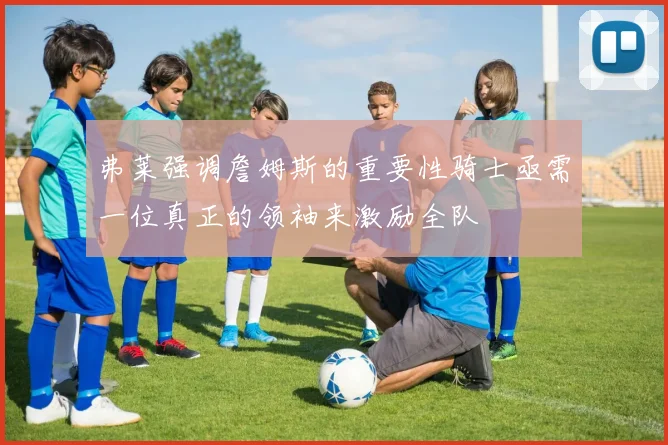 弗莱强调詹姆斯的重要性骑士亟需一位真正的领袖来激励全队